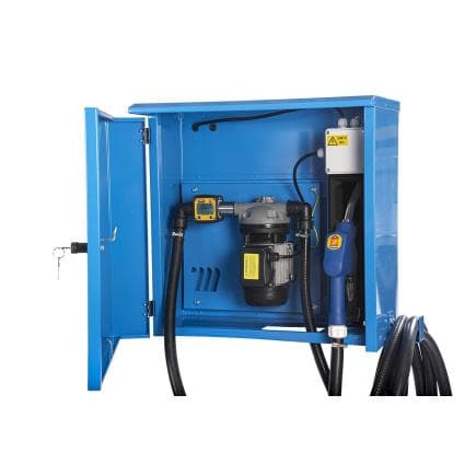 MECLUBE 097-5911-230 - Armoire distributeur pour AdBlue® MECLUBE BOX AdBlue 40 l/min 230V avec débitmètre numérique et pistolet automatique AD80