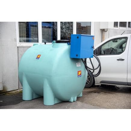 MECLUBE 097-9300-012 - Réservoir 3000 l adblue® 34 l/min 12v avec buse ad80 et compteur de litres