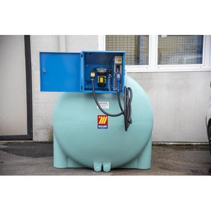 MECLUBE 097-9300-230 - Réservoir Def 3000 l adblue® 40 l/min 230v avec buse ad80 et compteur de litres