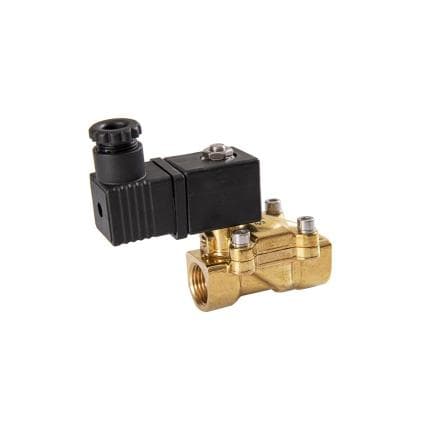 MECLUBE 026-1960-005 - Vanne électromagnétique en laiton 24V DC 8W pour huiles et similaires