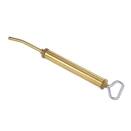 MECLUBE 027-3500-125 - Seringue en laiton pour l'aspiration de l'huile de pressage ø30 l. 240mm