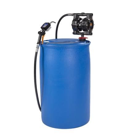 MECLUBE 029-1510-000 - Kit complet de pompe à membrane pour liquide lave-glace pour fûts de 200 l avec buse digitale