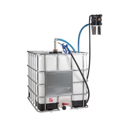 MECLUBE 029-1520-000 - Kit complet de pompe à membrane pour liquide antigel, lave-glace et adblue pour réservoir ibc de 1000 l avec buse manuelle...
