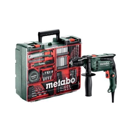 METABO 600742870 - SBE 650 Set - Perceuse à percussion 650 W