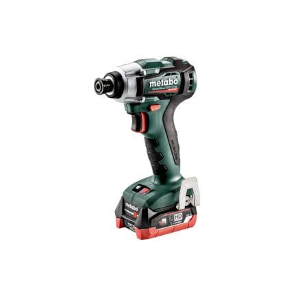 METABO 601115800 - PowerMaxx SSD 12 BL - Visseuse à chocs sans fil 12V (avec 2 batteries 4,0 Ah et chargeur)