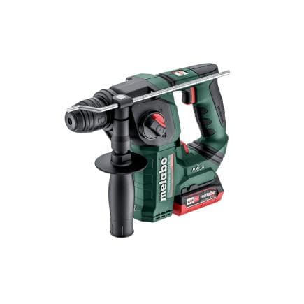 METABO 600207800 - PowerMaxx BH 12 BL 16 - Marteau sans fil 12V (avec 2 batteries 4,0 Ah et chargeur)