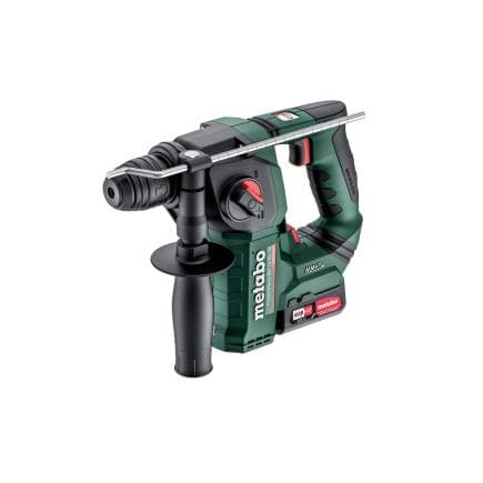METABO 600207500 - PowerMaxx BH 12 BL 16 - Marteau sans fil 12V (avec 2 batteries 2,0 Ah et chargeur)
