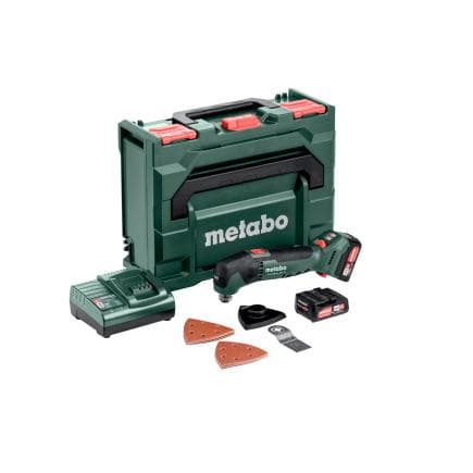 METABO 613089500 - PowerMaxx MT 12 - Outil multifonctions sans fil 12V (avec 2 batteries 2,0 Ah et chargeur)