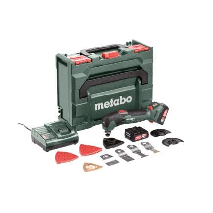 METABO 613089510 - PowerMaxx MT 12 - Outil multifonctions sans fil 12V (avec 2 batteries 2,0 Ah et chargeur)