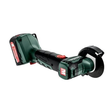 METABO 600348500 - PowerMaxx CC 12 BL - Meuleuse d'angle sans fil 12V (avec 2 batteries 2,0 Ah et chargeur)