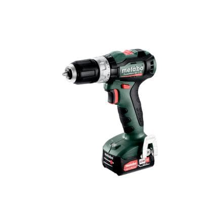METABO 601046500 - PowerMaxx SB 12 BL - Perceuse à percussion sans fil 12V (avec 2 batteries 2,0 Ah et chargeur)