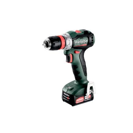 METABO 601045500 - PowerMaxx BS 12 BL Q - Perceuse-visseuse sans fil 12V (avec 2 batteries 2,0 Ah et chargeur)
