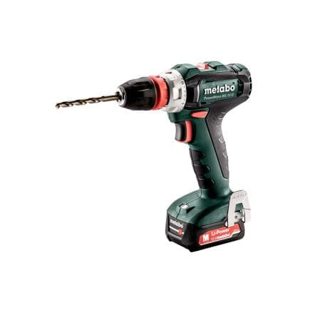 METABO 601037500 - PowerMaxx BS 12 Q - Perceuse-visseuse sans fil 12V (avec 2 batteries 2,0 Ah et chargeur)