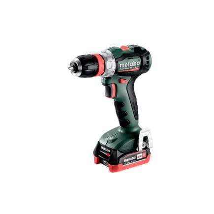 METABO 601045800 - PowerMaxx BS 12 BL Q - Perceuse-visseuse sans fil 12V (avec 2 batteries 4,0 Ah et chargeur)