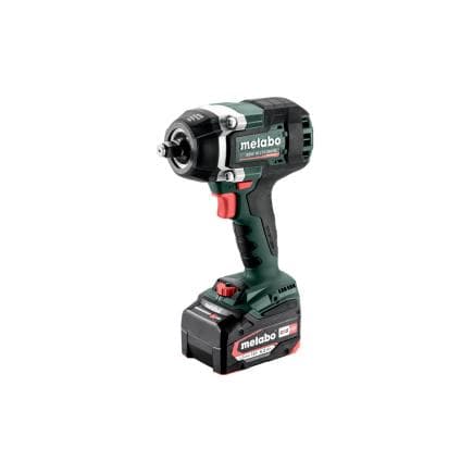 METABO 602403650 - SSW 18 LTX 800 BL - Visseuse à chocs sans fil 18V (avec 2 batteries 5,2 Ah et chargeur)