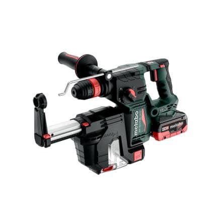 METABO 601714930 - KH 18 LTX BL 24 Q Set ISA - Marteau sans fil 18V (avec 2 batteries 5,5 Ah et chargeur)