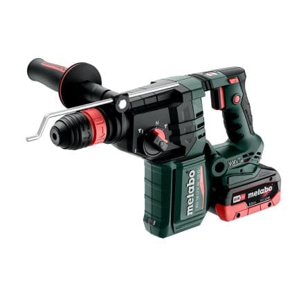 METABO 601715660 - KH 18 LTX BL 28 Q - Marteau sans fil 18V (avec 2 batteries 5,5 Ah et chargeur)