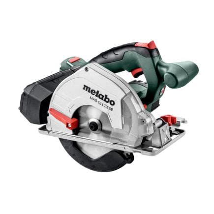 METABO 600771840 - MKS 18 LTX 58 - Scie circulaire portative sans fil à métaux 18V (sans batterie ni chargeur)
