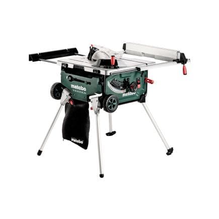 METABO 613025810 - TS 36-18 LTX BL 254 - Scie circulaire de table sans fil 18V (avec 4 batteries 8,0 Ah et 2 chargeurs)