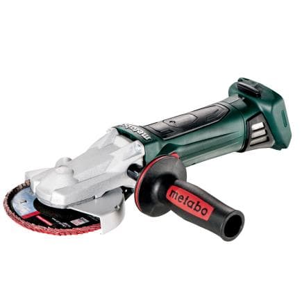 METABO 601306840 - WF 18 LTX 125 Quick - Meuleuse d'angle à tête plate sans fil 18V (sans batterie ni chargeur)