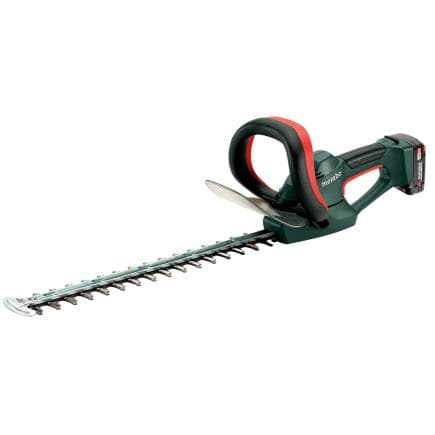 METABO 600466860 - AHS 18-45 V - Taille-haie sans fil 18V (avec batterie 2,0 Ah et chargeur)