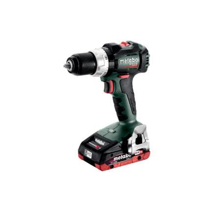 METABO 602316800 - SB 18 LT BL - Perceuse à percussion sans fil 18V (avec 2 batteries 4,0 Ah et chargeur)