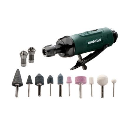 METABO 604116500 - DG 25 Set - Meuleuse droite à air comprimé