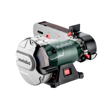 METABO 604220000 - BS 200 Plus - Touret combiné et ponceuse à bande 600 W