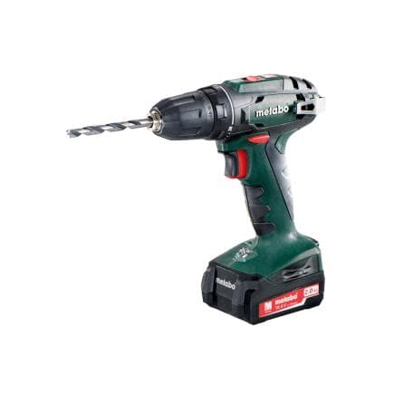 METABO 602206530 - BS 14.4 - Perceuse-visseuse sans fil 14,4 V (avec 2 batteries 2,0 Ah et chargeur)