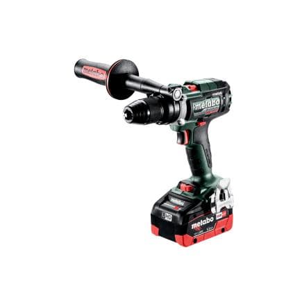 METABO 603181660 - BS 18 LTX-3 BL I Metal - Perceuse-visseuse sans fil 18V (avec 2 batteries 5,5 Ah et chargeur)