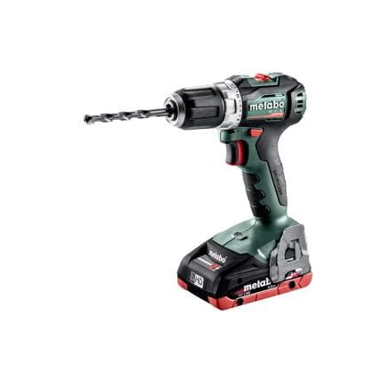 METABO 602326800 - BS 18 L BL - Perceuse-visseuse sans fil 18V (avec 2 batteries 4,0 Ah et chargeur)