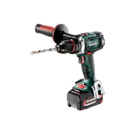 METABO 602191650 - BS 18 LTX Impuls - Perceuse-visseuse sans fil 18V (avec 2 batteries 5,2 Ah et chargeur)