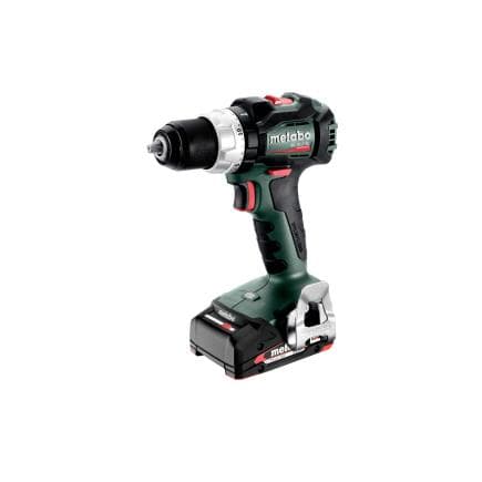 METABO 602325550 - BS 18 LT BL - Perceuse-visseuse sans fil 18V (avec 2 batteries 2,0 Ah et chargeur)