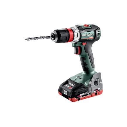 METABO 602327800 - BS 18 L BL Q - Perceuse-visseuse sans fil 18V (avec 2 batteries 4,0 Ah et chargeur)
