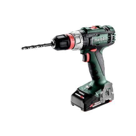 METABO 602320500 - BS 18 L Quick - Perceuse-visseuse sans fil 18V (avec 2 batteries 2,0 Ah et chargeur)