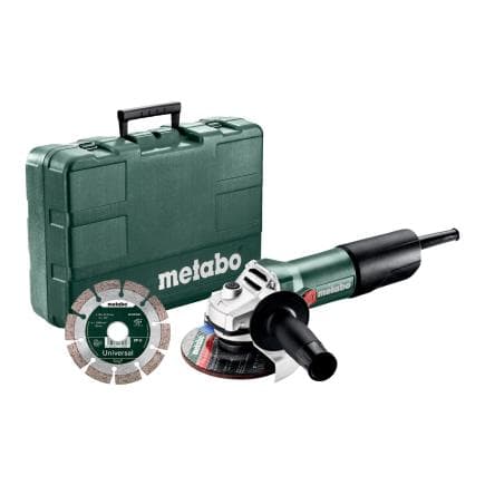 METABO 603608510 - W 850-125 Set - Meuleuse d'angle 850 W
