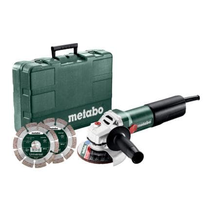 METABO 610035510 - WQ 1100-125 Set - Meuleuse d'angle 1100 W