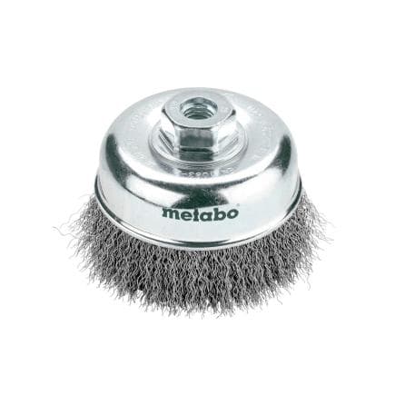 METABO 623715000 - Brosse boisseau M 14, acier, ondulé