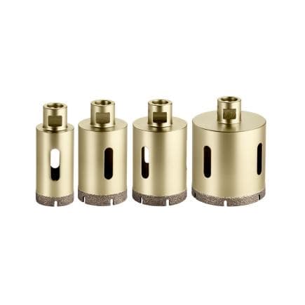 METABO 628319000 - Jeu de couronnes diamantées pour carrelage "Dry", M 14 (4 pcs.)