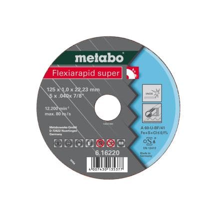 METABO 616228000 - Meule super fine Flexiarapid super, inox (lot multiple)