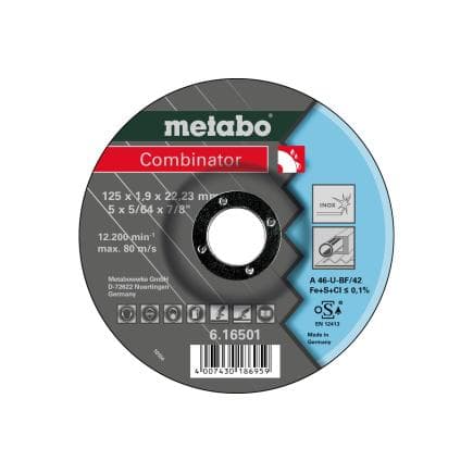 METABO 616500000 - Meule Combinator, Inox (lot multiple)