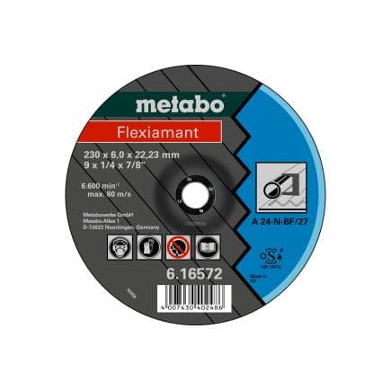 METABO 616560000 - Meule universelle Flexiamant, acier, SF 27 (lot multiple)