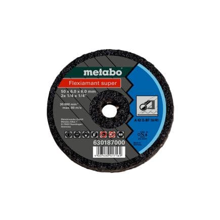 METABO 630187000 - Meule universelle Flexiamant Super, Acier (lot multiple)