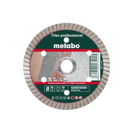METABO 626874000 - Meule de tronçonnage diamantée, "TP", Carrelage "professional"