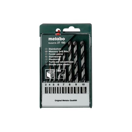 METABO 627193000 - Coffret de forets à pierre (8 pcs.)