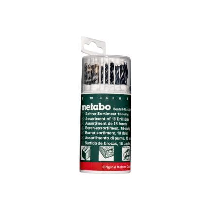 METABO 627190000 - Coffret avec assortiment de forets (18 pcs.)