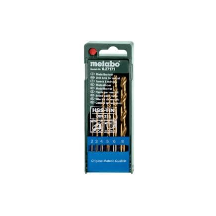 METABO 627171000 - Coffret de forets HSS-TiN (6 pcs.)