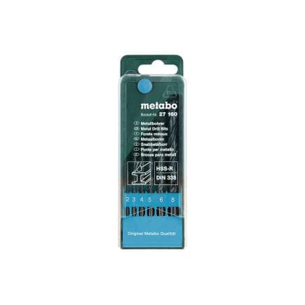 METABO 627160000 - Coffret de forets HSS-R (6 pcs.)