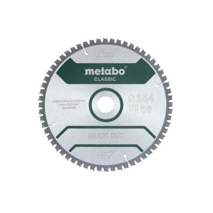 METABO 628655000 - Lame de scie "Multi cut - Classic", FZ/TZ 5° /B