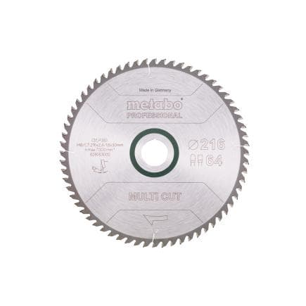 METABO 628084000 - Lame de scie "Multi cut - Professional", FZ/TZ, 10°